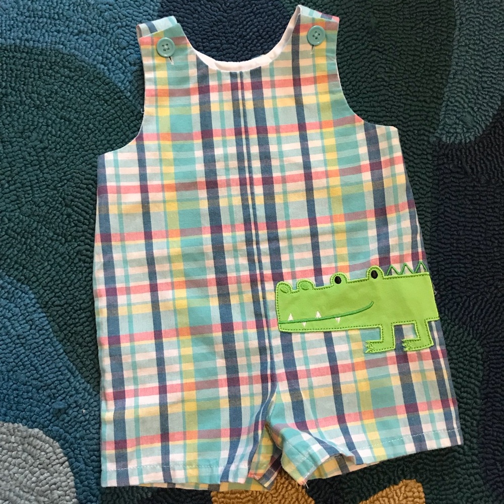 Nursery Rhyme Alligator Romper